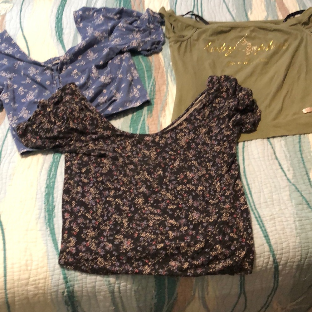 3 size large top baby phat,American rag & map to mars